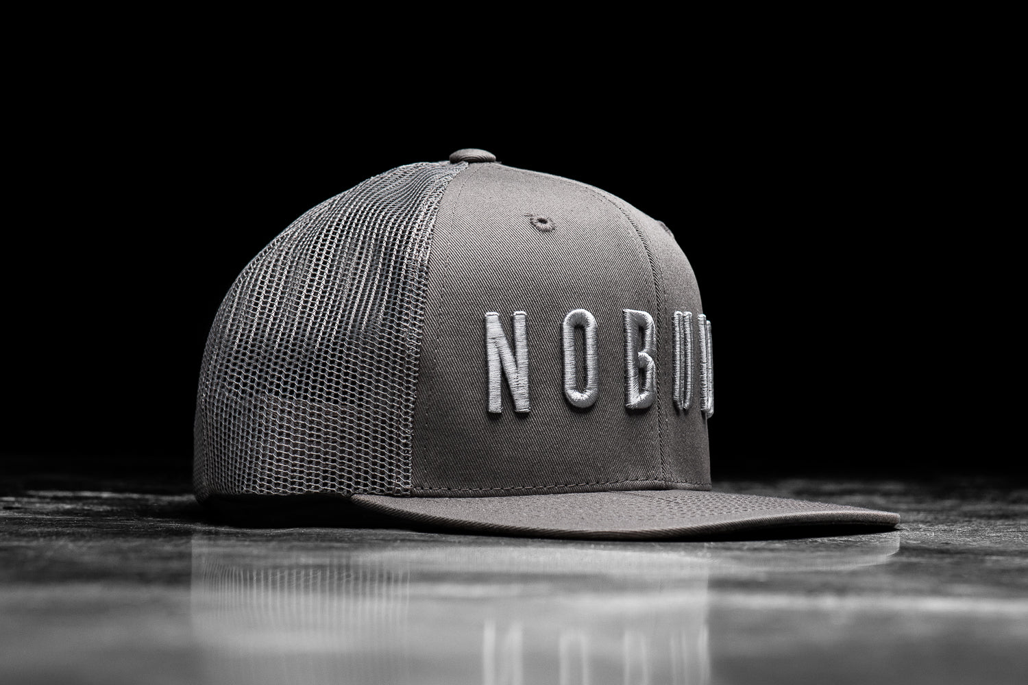 Men's Nobull Hats Dark Grey | 257039-NAH