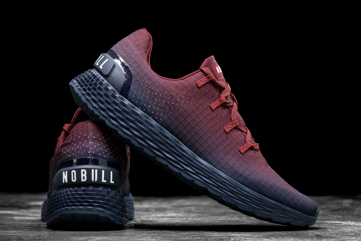 Men's Nobull Running Shoes Dark Red | 490836-UGC