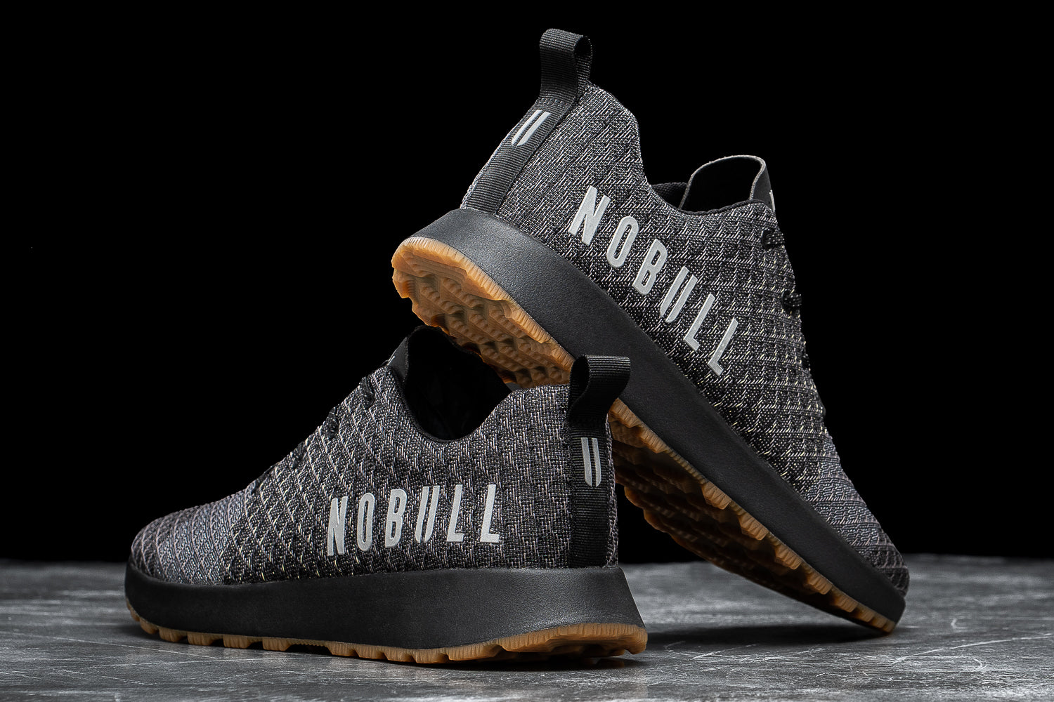 Men's Nobull Running Shoes Deep Grey | 523814-TYX