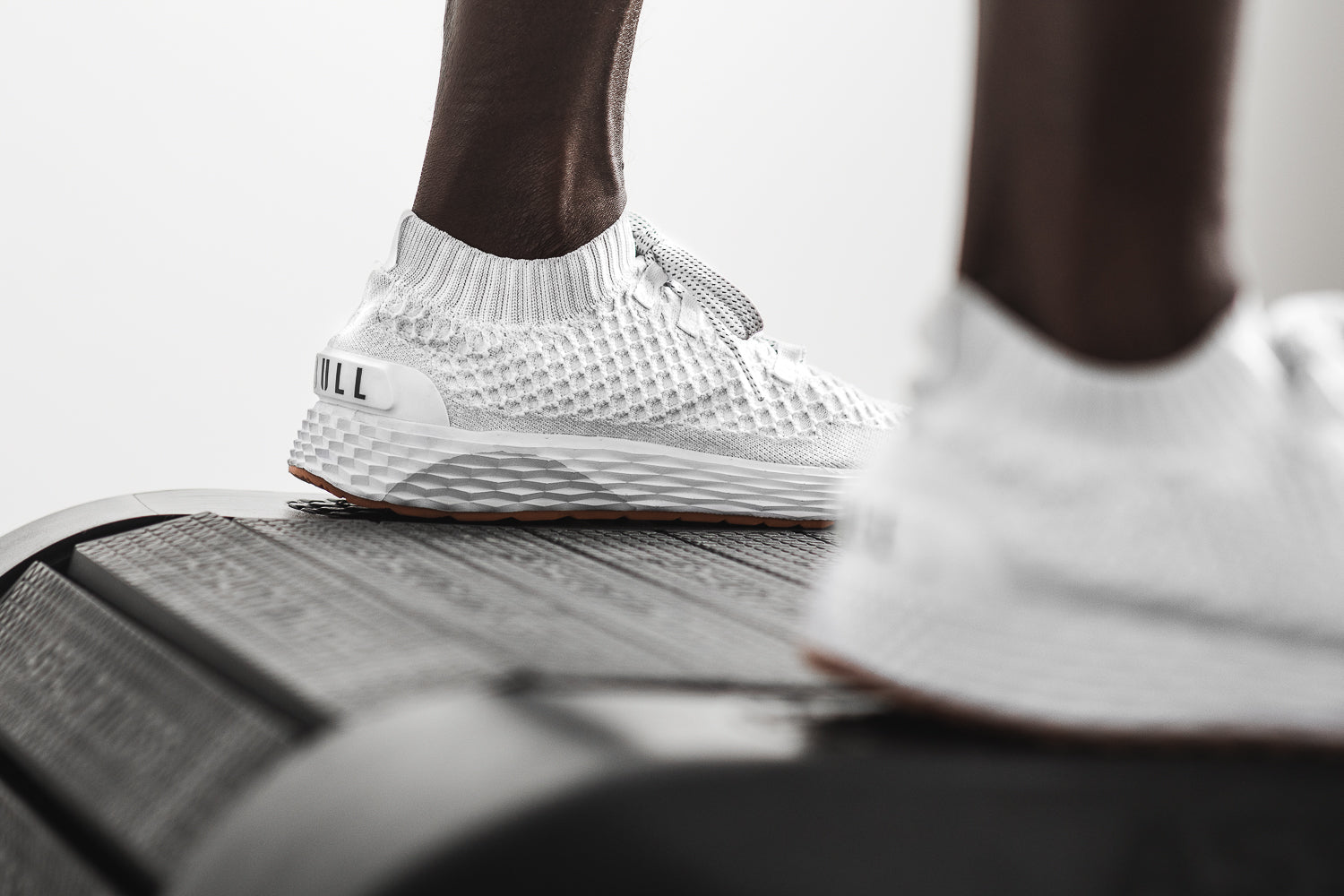 Men's Nobull Running Shoes White | 169248-AZS