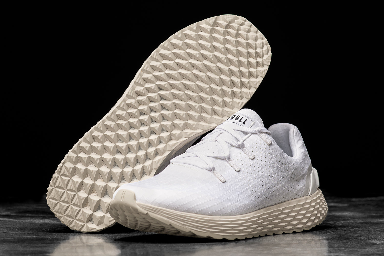 Men's Nobull Running Shoes White | 568390-AYF