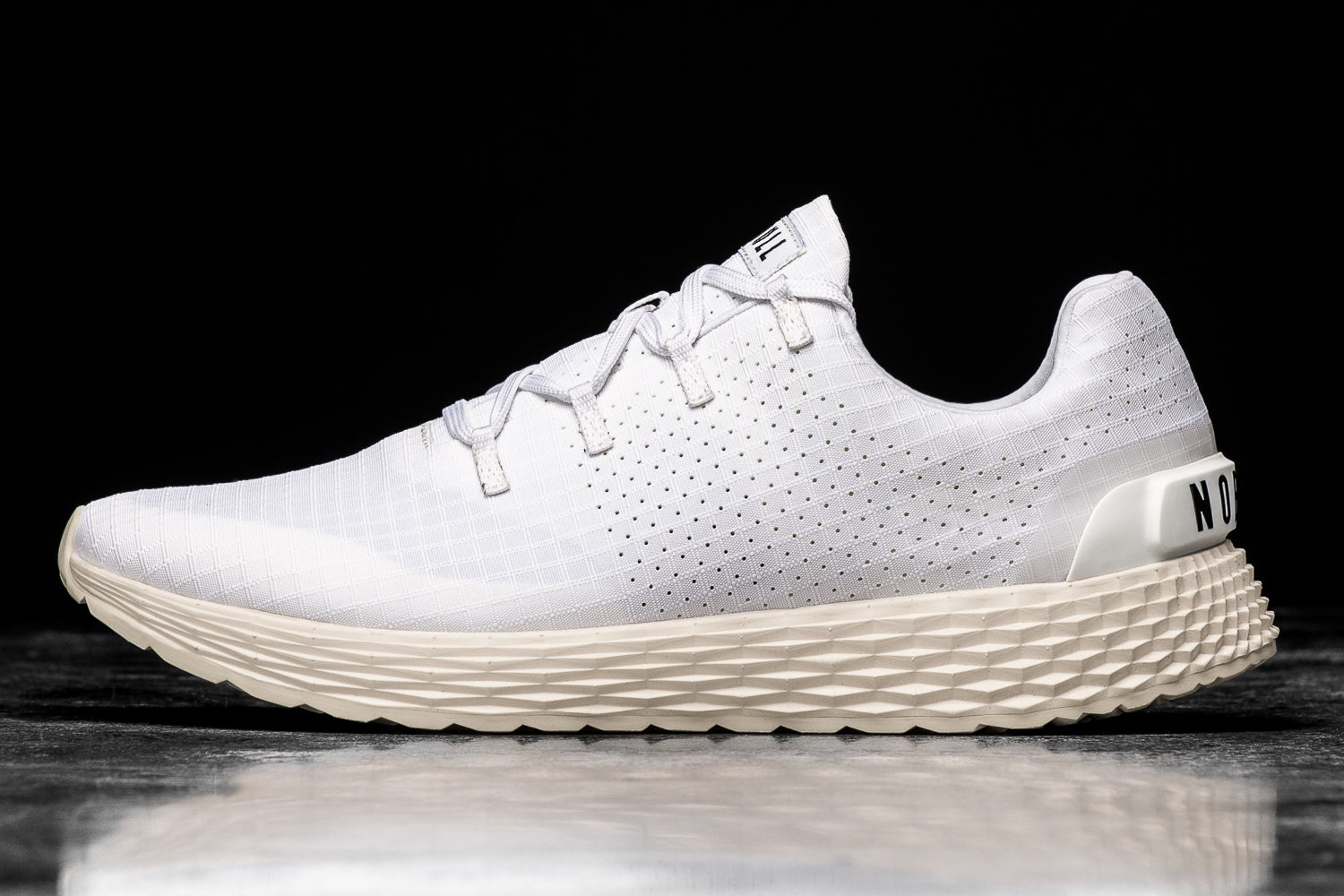 Men\'s Nobull Running Shoes White | 568390-AYF
