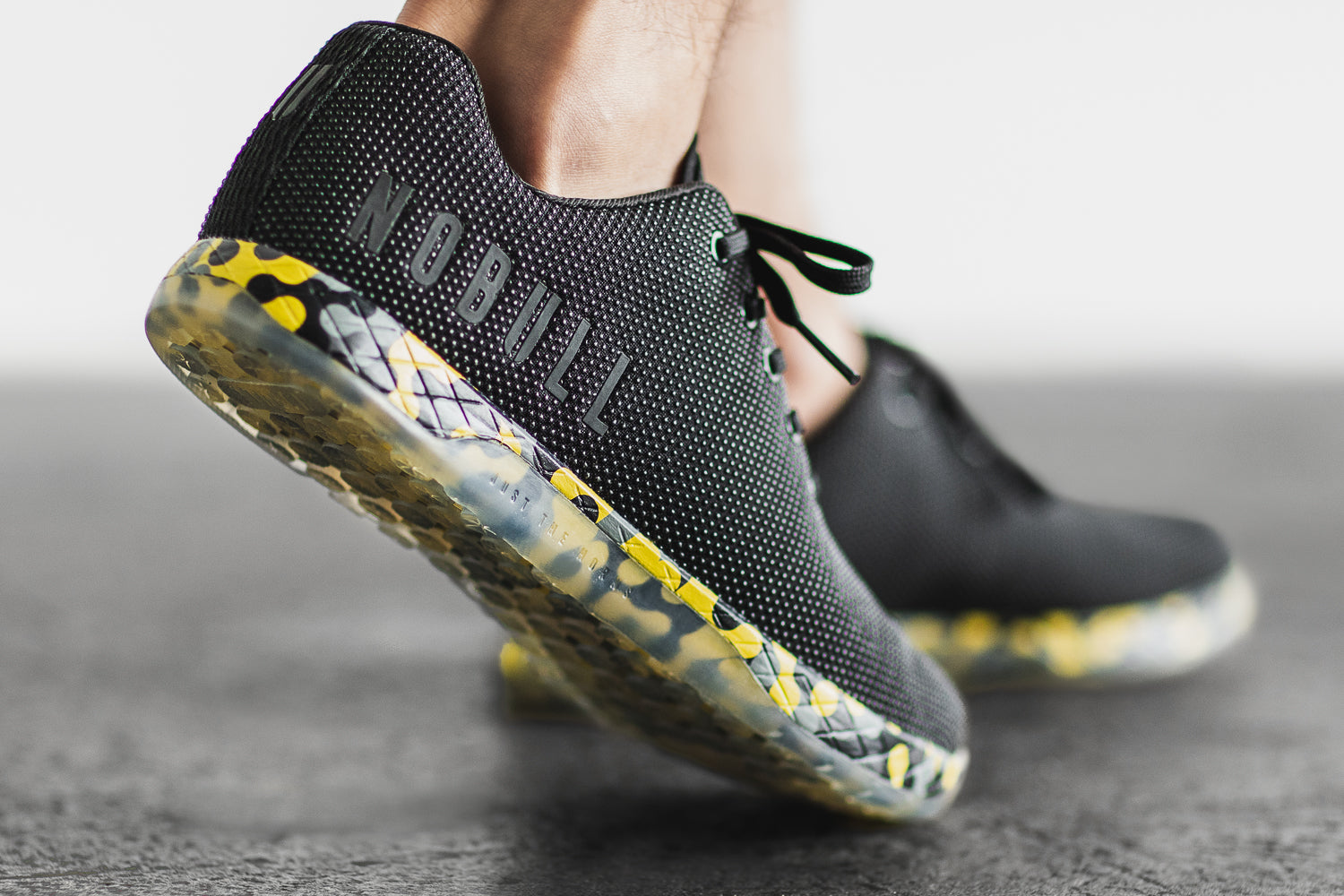 Men's Nobull Sneakers Black | 190475-TAX