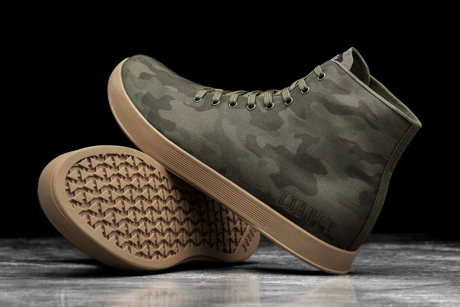 Men's Nobull Sneakers Camo | 934720-PWY