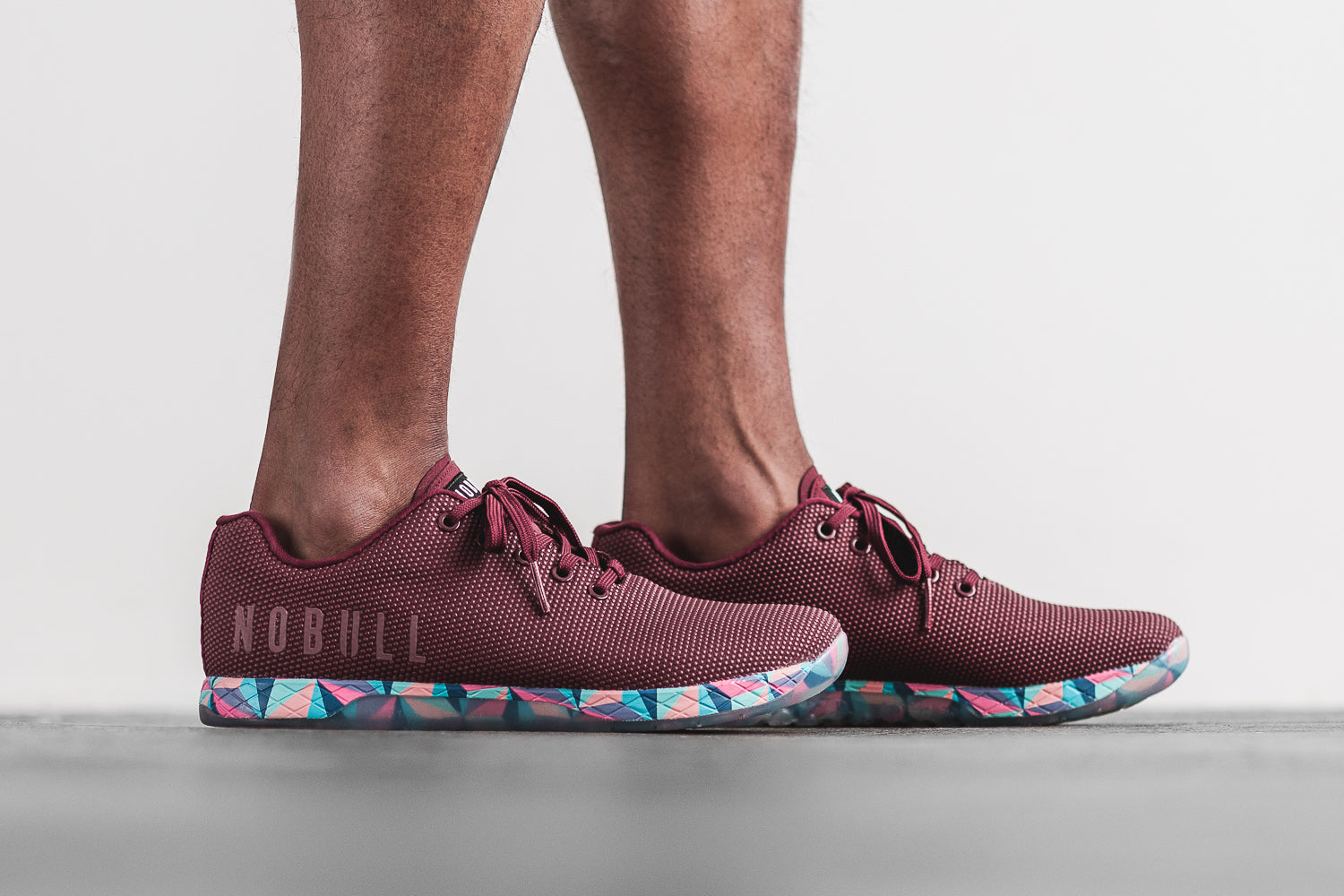 Men's Nobull Sneakers Dark Red | 417539-LMK