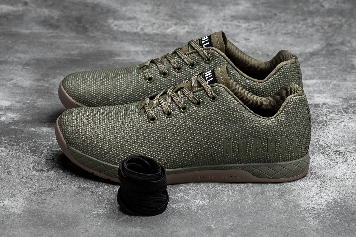 Men's Nobull Sneakers Olive | 413295-WDY