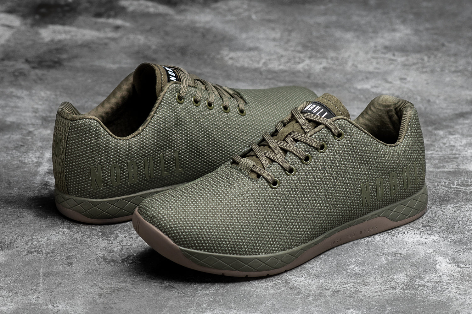 Men's Nobull Sneakers Olive | 413295-WDY