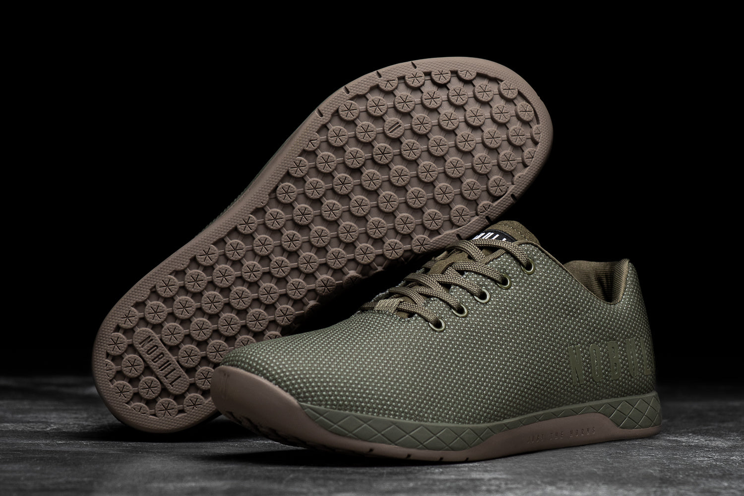 Men's Nobull Sneakers Olive | 413295-WDY