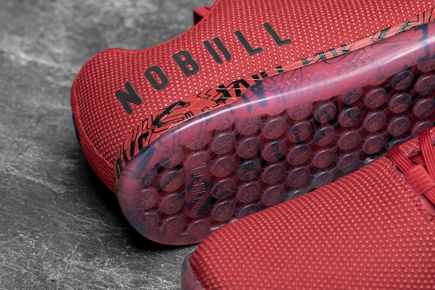 Men's Nobull Sneakers Red | 407923-VUE