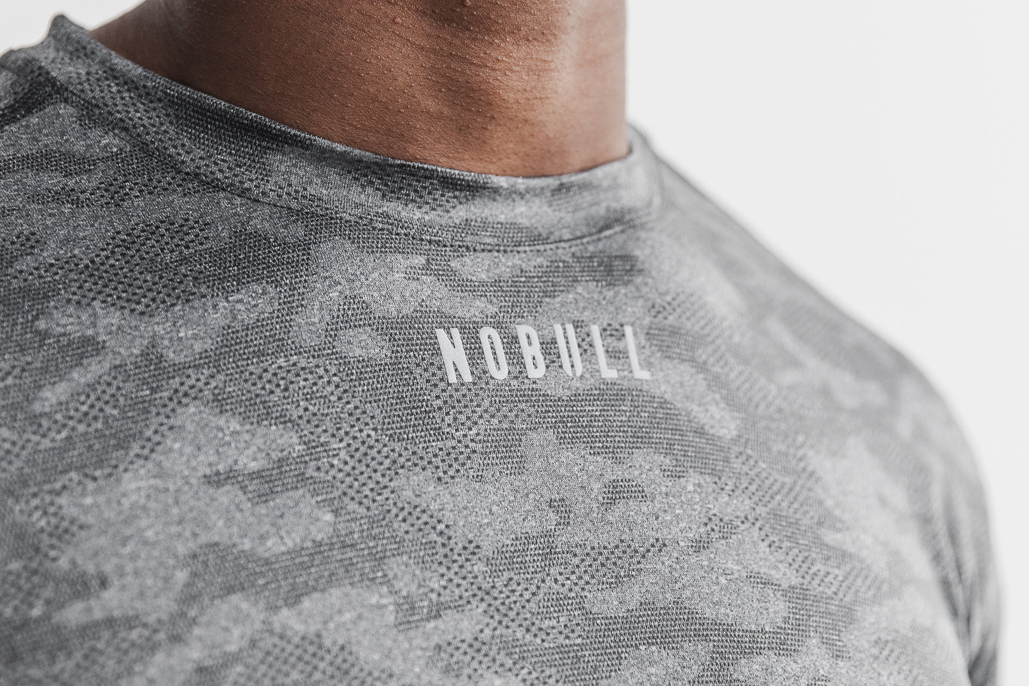Men's Nobull Tanks Grey | 972386-JWD