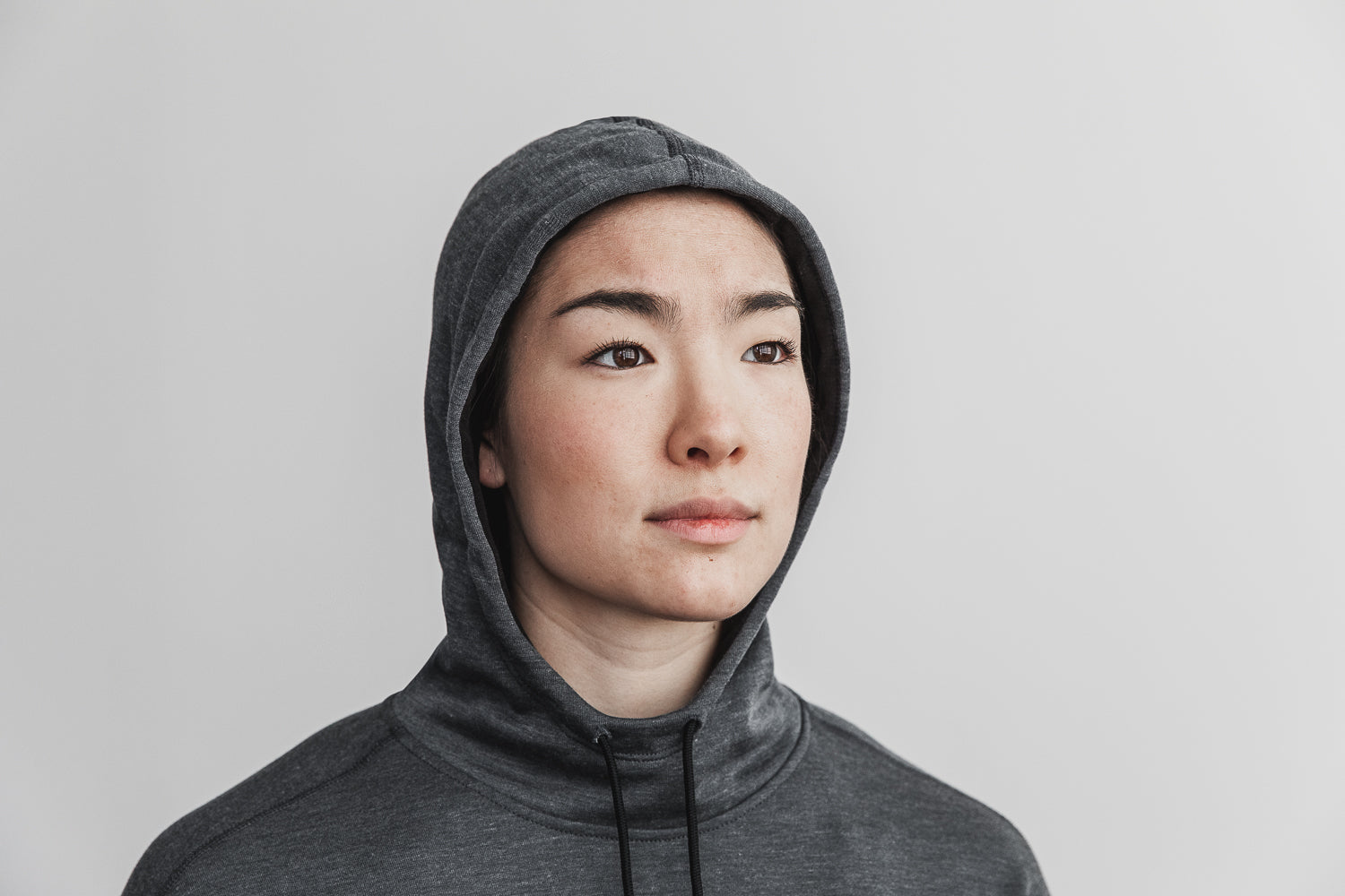 Women's Nobull Hoodie Dark Grey | 321659-CDA