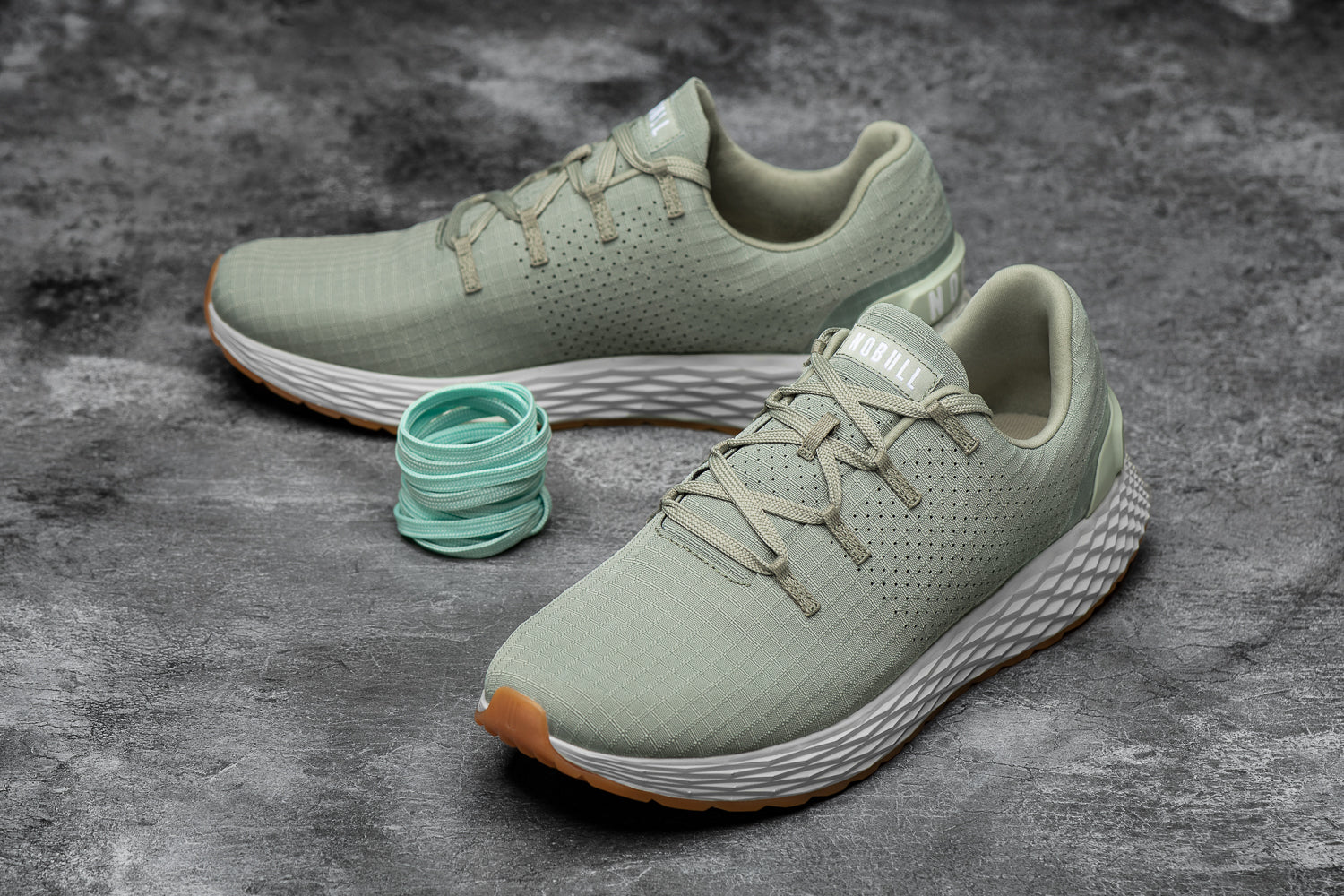 Women's Nobull Running Shoes Green | 438726-AUK