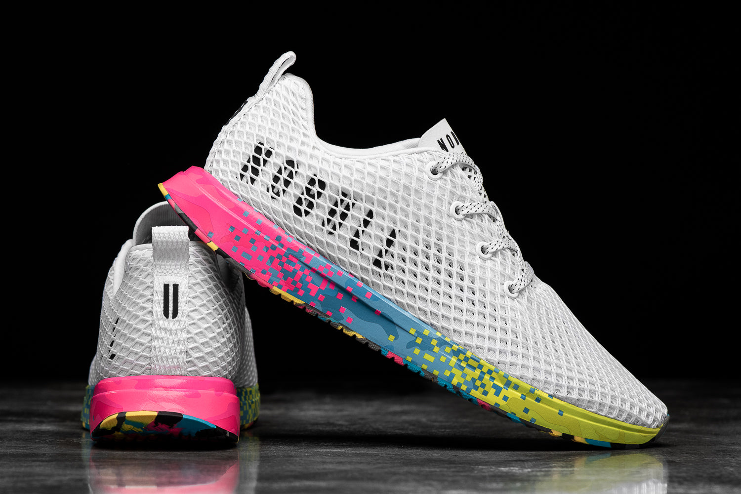 Women's Nobull Running Shoes White | 314098-JBX