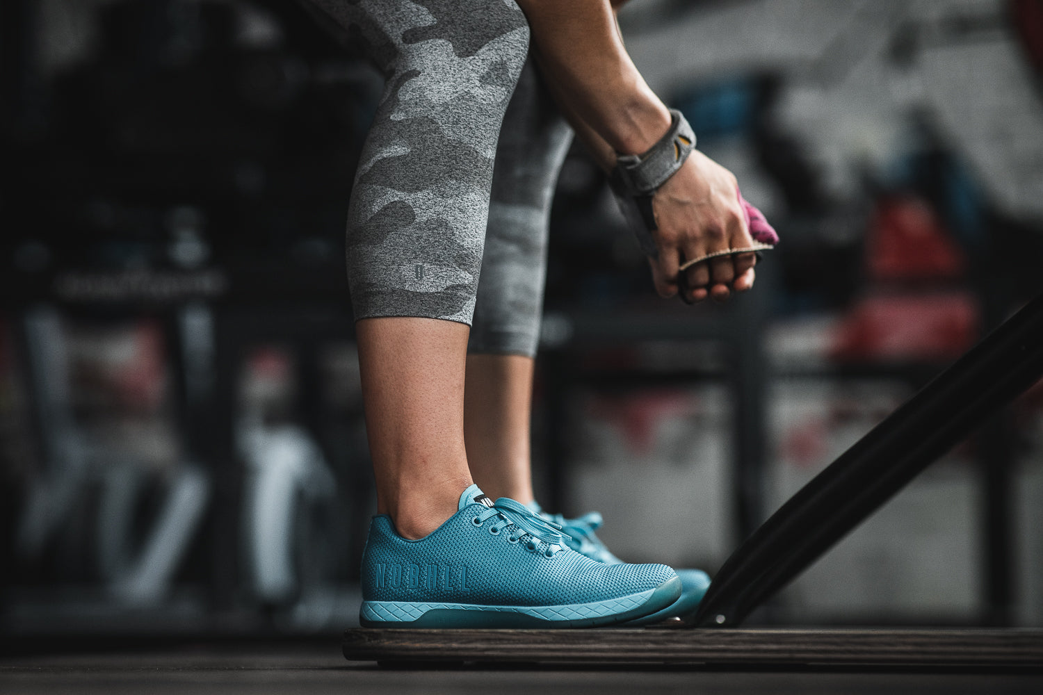 Women's Nobull Sneakers Blue | 432165-DTL