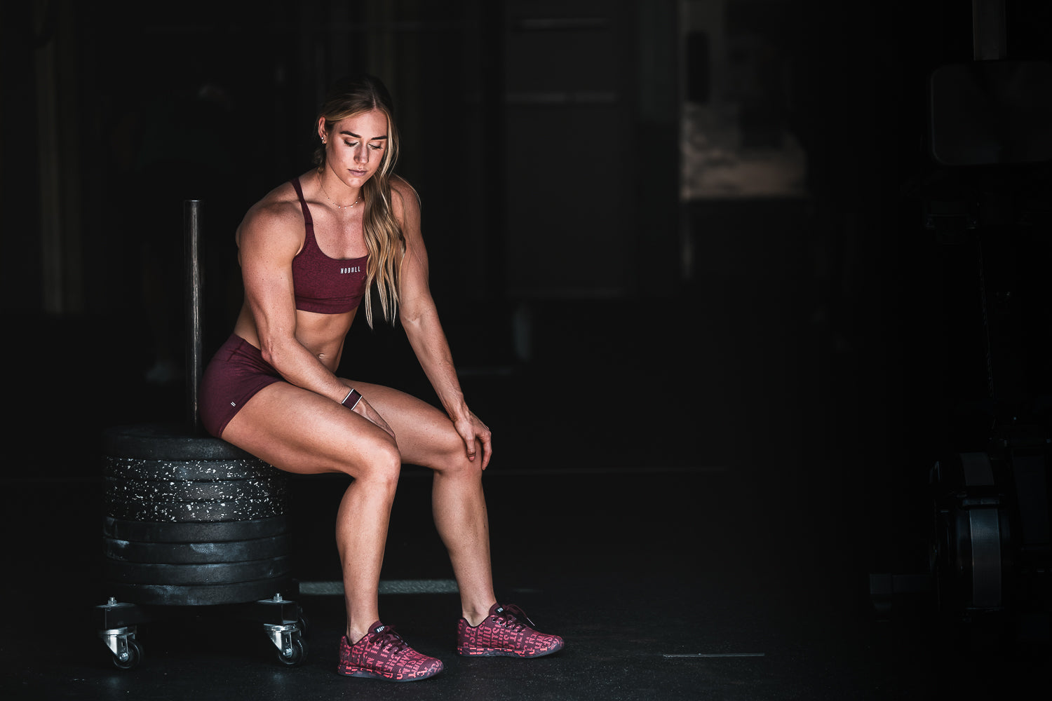 Women's Nobull Sneakers Red | 204371-HOA