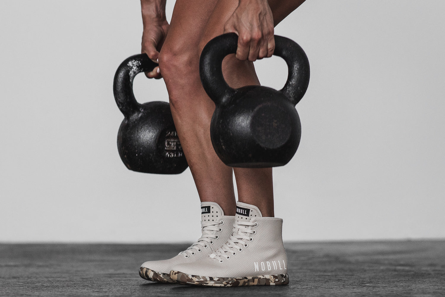 Women's Nobull Sneakers White | 846597-KIH