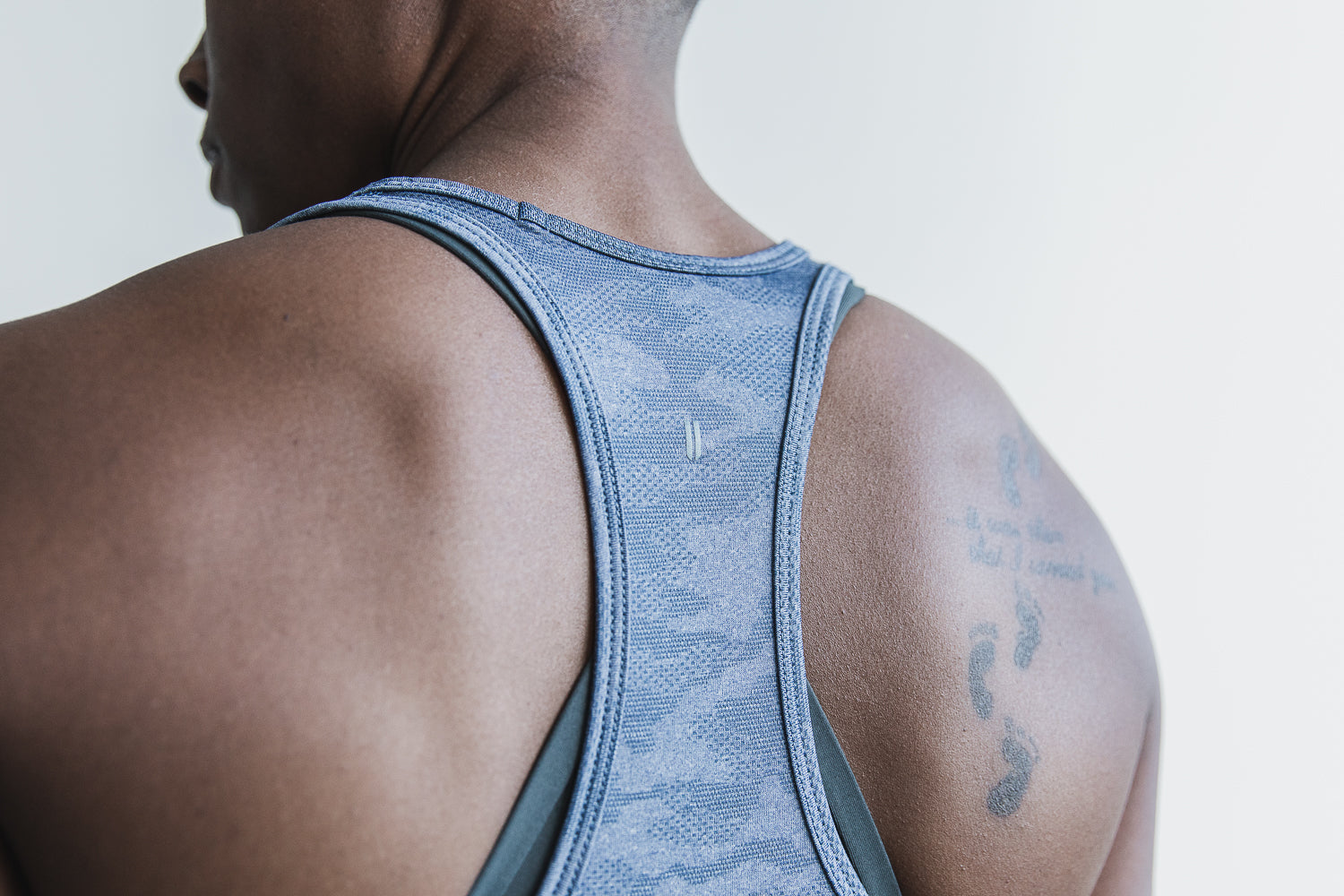 Women's Nobull Tanks Blue | 653189-EOJ