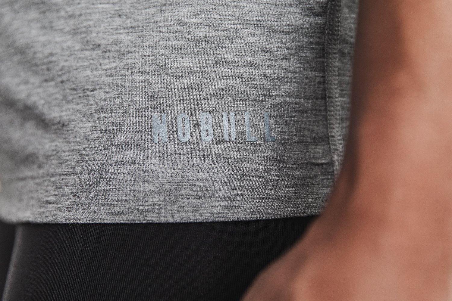 Women's Nobull Tanks Grey | 190463-JPZ
